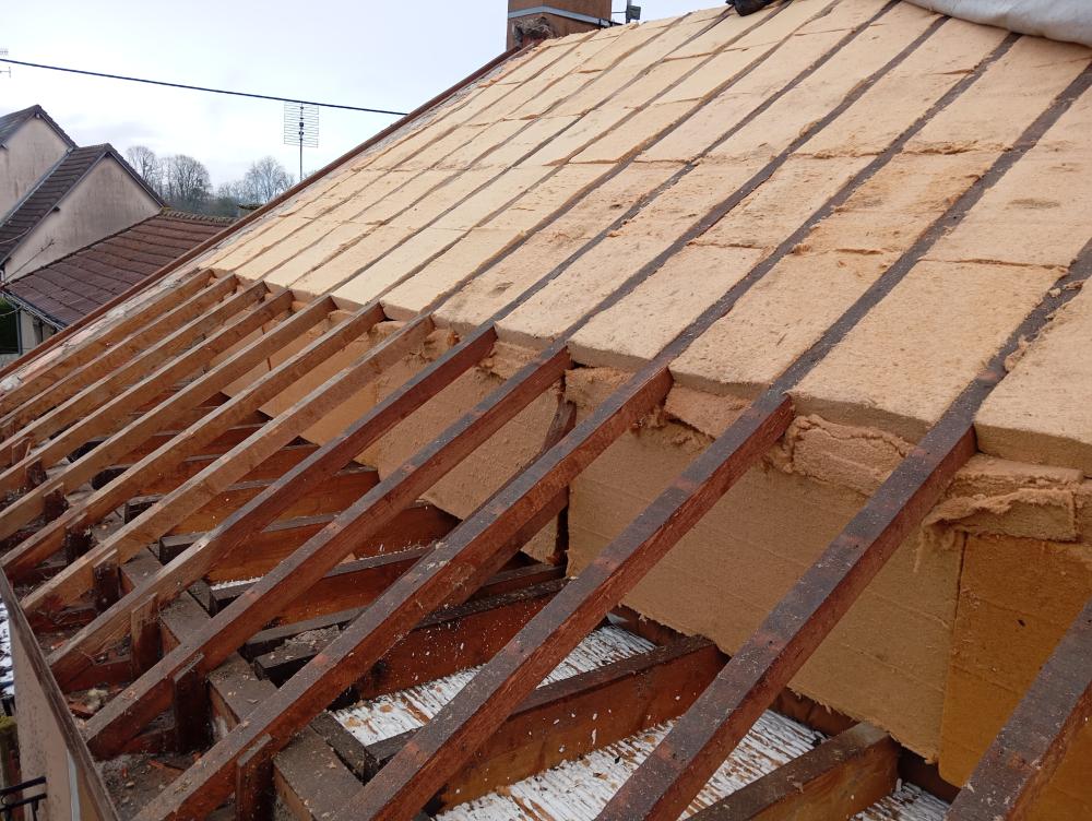 Isolation par laine de bois